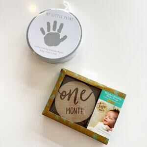 Baby Keepsake and Milestone Set